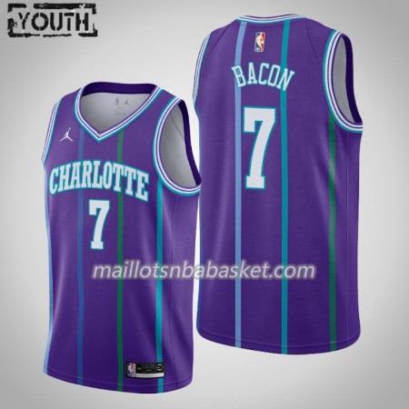 Maillot Enfant Charlotte Hornets Dwayne Bacon 7 2019-20 Jordan Brand Hardwood Classics Swingman
